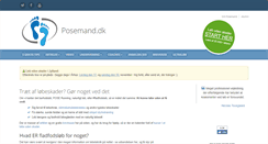 Desktop Screenshot of posemand.dk